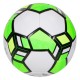Minge de fotbal alba cu verde marimea 5