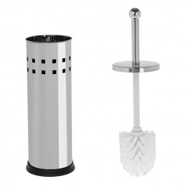 Perie WC metalica mirror 39cm