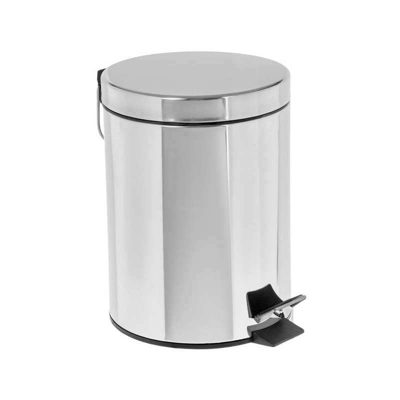 Cos de gunoi metalic mirror pentru baie 5L