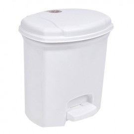 Cos de gunoi din plastic alb 3L