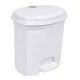 Cos de gunoi din plastic alb 3L