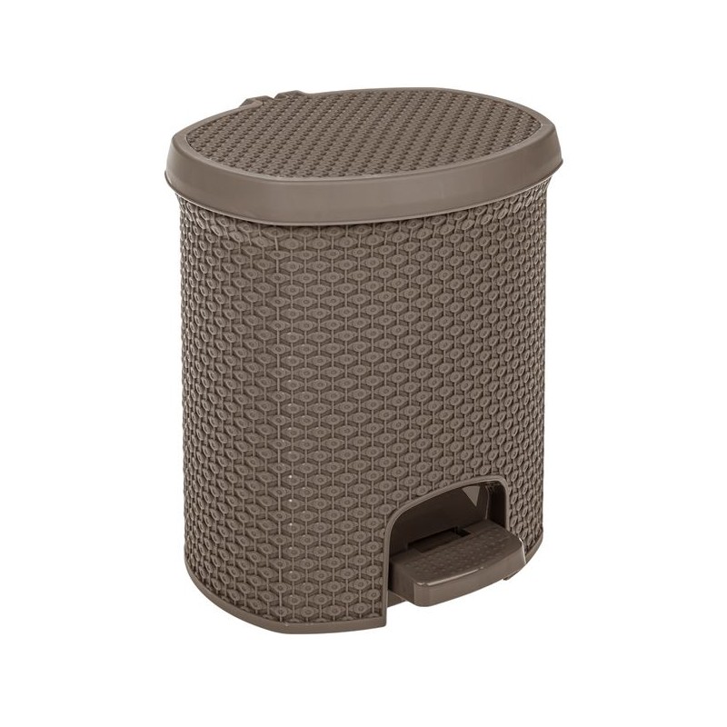 Cos de gunoi din plastic cu model diamond 7L Cos de gunoi din plastic cu model diamond 7L
