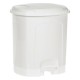 Coş de gunoi din plastic alb 11.5l