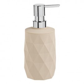 Dispenser bej din plastic cu model romb