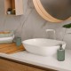 Dispenser ceramic verde menta pentru sapun lichid