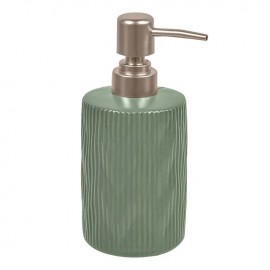 Dispenser ceramic verde menta pentru sapun lichid