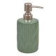 Dispenser ceramic verde menta pentru sapun lichid