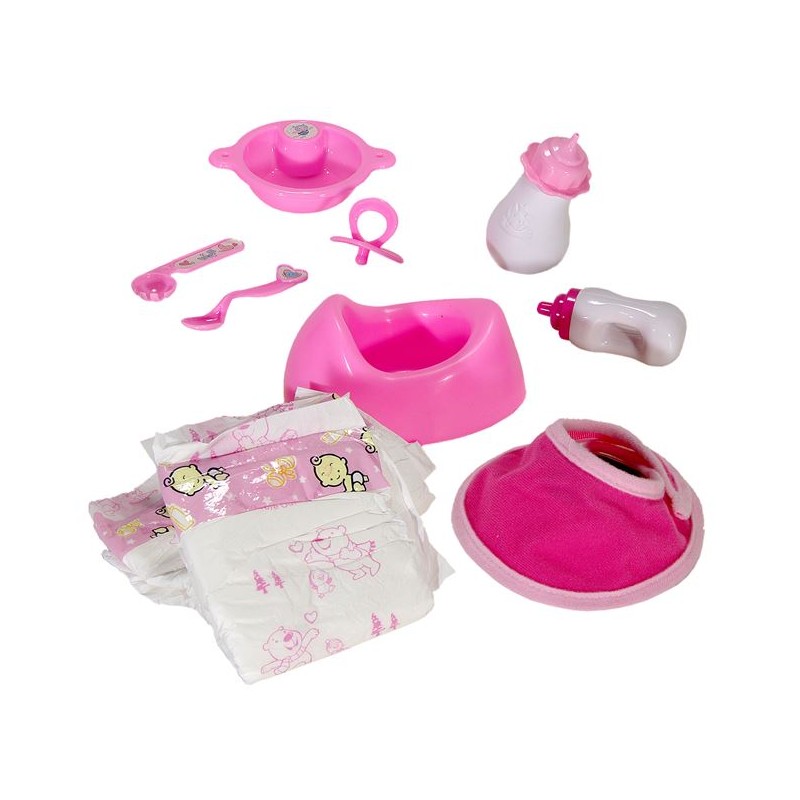 Set accesorii pentru papusi bebelus