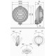 â€‹Proiectoare-rotunde-universale-cu-lentila-clara160-x-84mm-COD--04616-Wesem