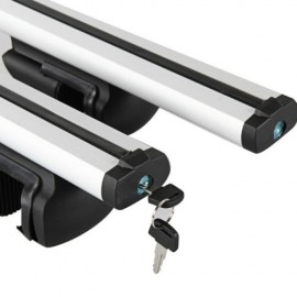 Set 2 Bare Transversale Portbagaj din Aluminiu cu antifurt