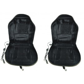 Set 2 Huse Scaun Auto 12V cu Incalzire si 2 Trepte de Reglare a Temperaturii