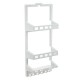 Raft din plastic cu 3 spatii pentru baie