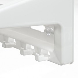Raft din plastic cu 3 spatii pentru baie