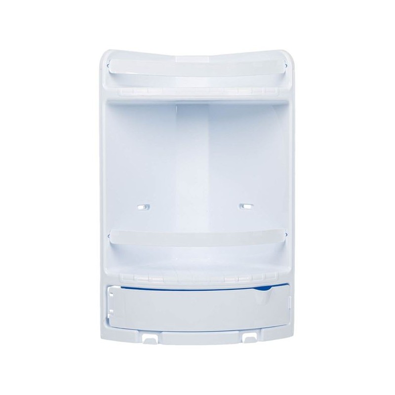 Raft din plastic alb pentru baie Raft din plastic alb pentru baie