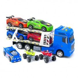Camion cu scala, sunte si...
