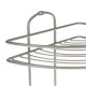 Raft pentru baie din inox cu 2 nivele si 2 carlige