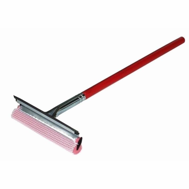 Curatator pentru geam cu maner de lemn