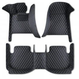 Covorase auto LUX PIELE 5D VW Sharan dupa 2012 ( cusatura bej )