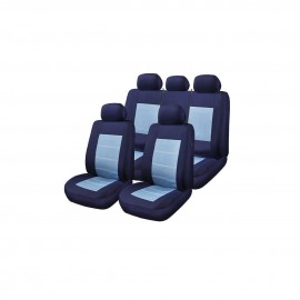 Set 9 bucati huse scaune auto Blue Jeans