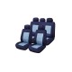Set 9 bucati huse scaune auto Blue Jeans