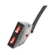 Rampa luminoasa girofar 12V cu 22 module lumina galbena 1180x210x64mm Breckner Germany