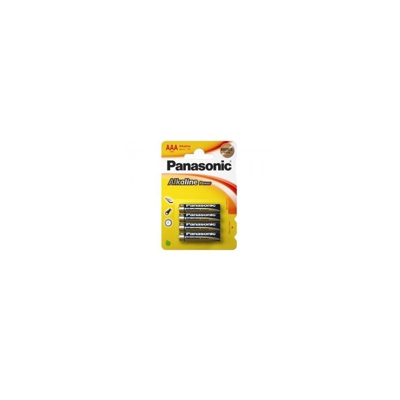 Set 4 baterii Panasonic Alkaline Power R3 AAA