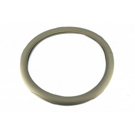 Husa volan FX62 din imitatie de piele marimea M culoare gri