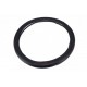 Husa volan FX62 din imitatie de piele marime M culoare negru cusatura rosie