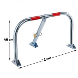 Dispozitiv manual pentru blocare loc parcare Siegbert pliabil cu lacat
