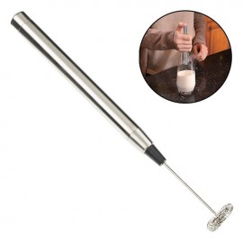 Mixer manual metalic pentru cappucino 20cm