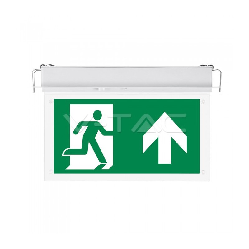 Lampa Exit LED 2W Montaj Incastrat 6000K
