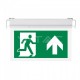 Lampa Exit LED 2W Montaj Incastrat 6000K