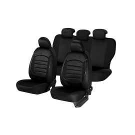 Set huse scaun urban negru