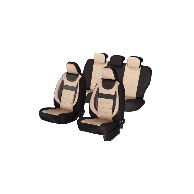 Set huse scaun dynamic bej Set huse scaun dynamic bej