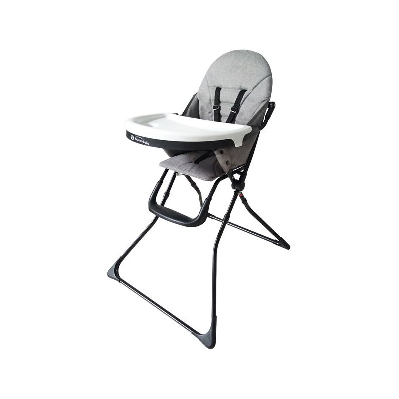 Scaun de masa pentru copii gri alb