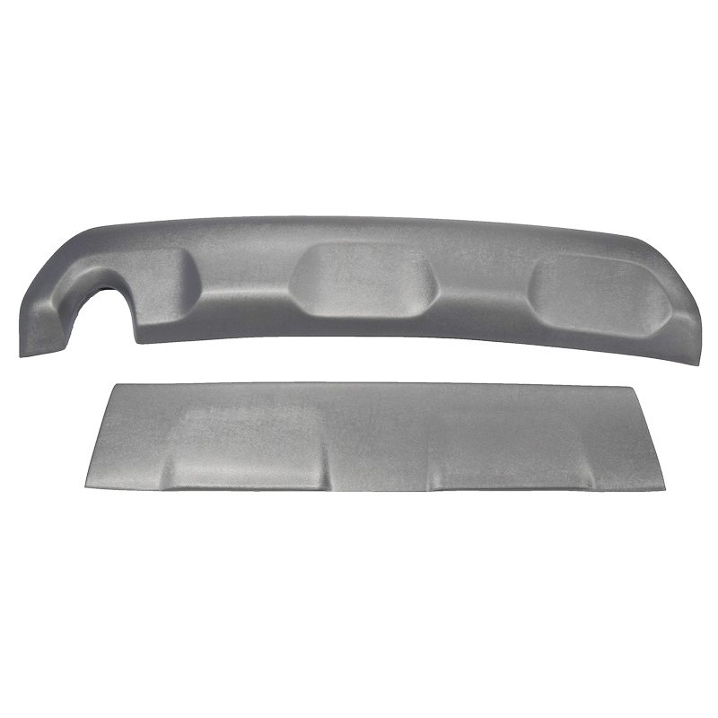 Set ornamente bara fata si spate Dacia Duster II dupa 2018 Argintiu texturat Set ornamente bara fata si spate Dacia Duster II dupa 2018 Argintiu texturat