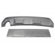 Set ornamente bara fata si spate Dacia Duster I 2010-2017 Argintiu texturat