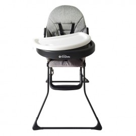 Scaun de masa pentru copii gri alb