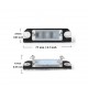 Lampi LED numar VW Golf 5,  Passat B6, Touran, Skoda Superb