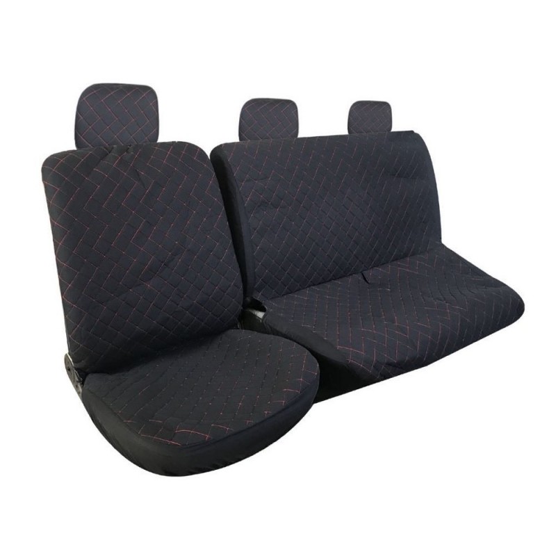 Huse scaune auto Opel Vivaro material textil romb